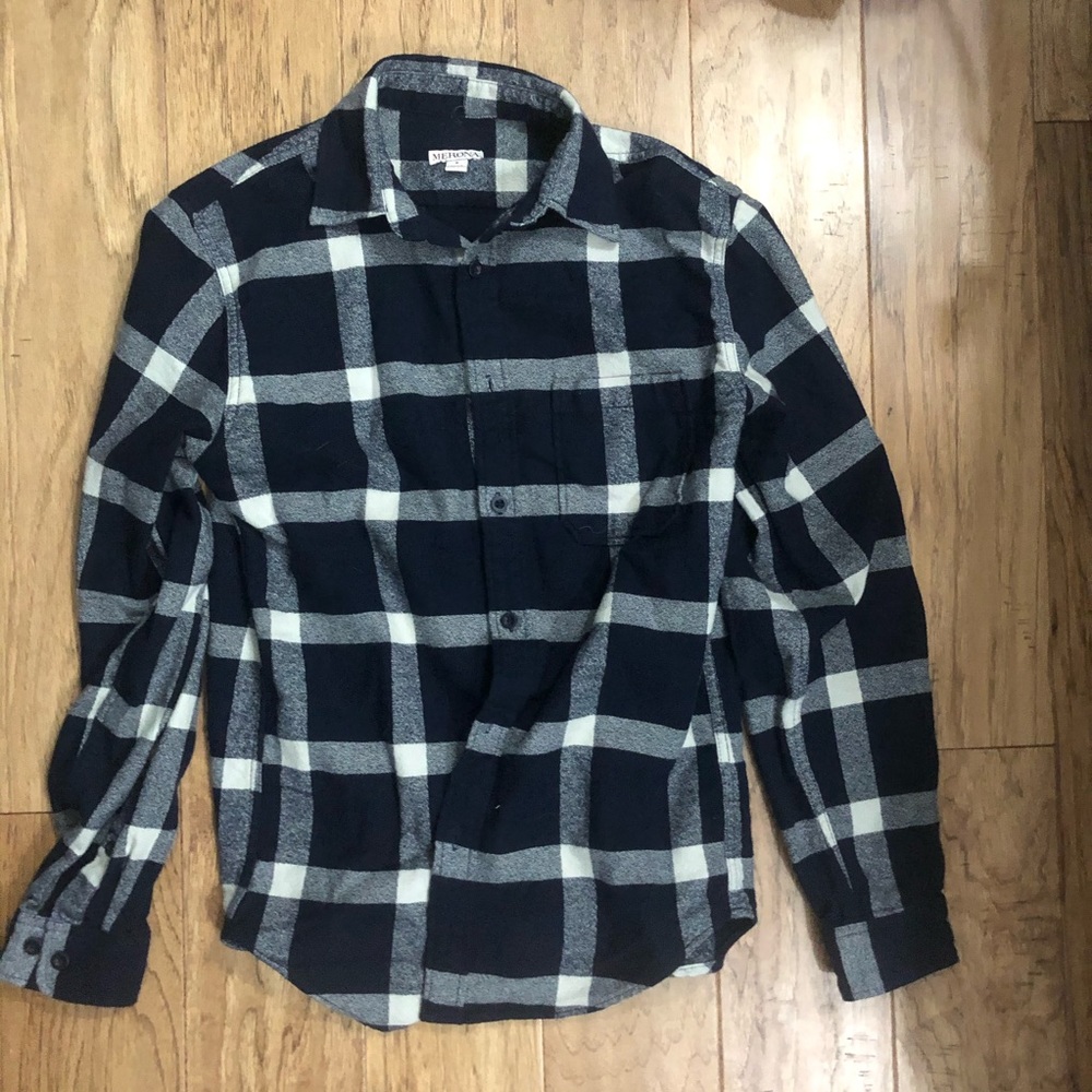 Men’s Merona Fleece Button Down